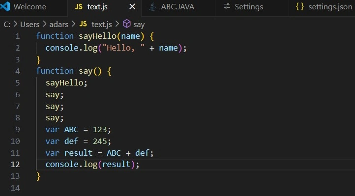 Adjusting Spaces