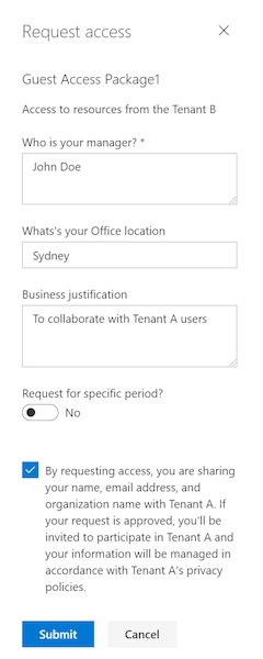 Request Access