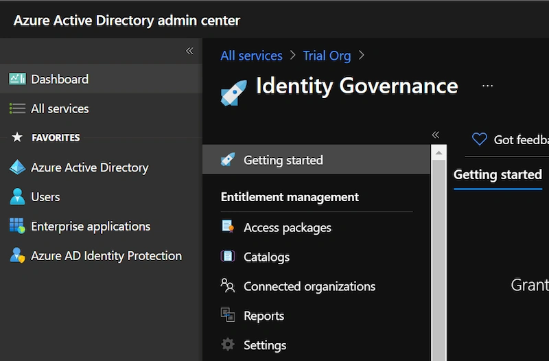 Entitlement Management