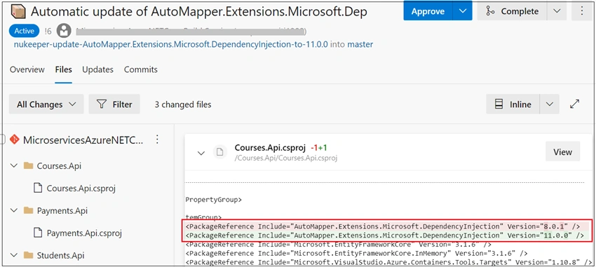 Automate Nuget Package Upgrade In Azure Pipelines