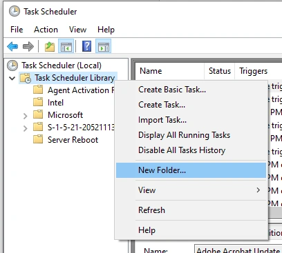 Automate purge process using Windows 10