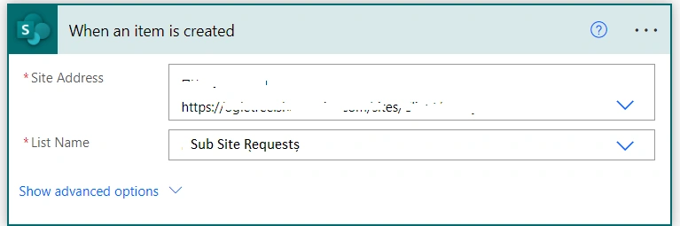 Automate SharePoint subsite Creation with Power Automate Flow