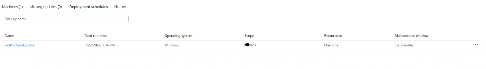 Automate Windows Update using Azure Automation Accounts