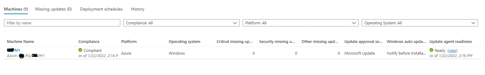 Automate Windows Update using Azure Automation Accounts