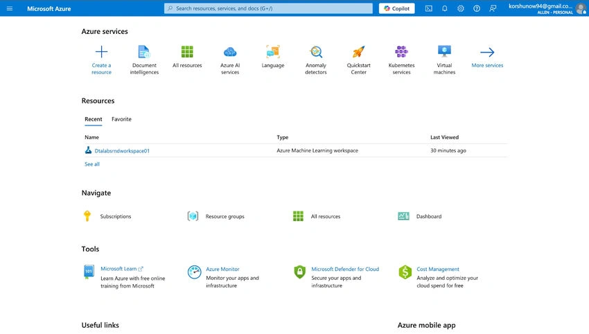Azure service