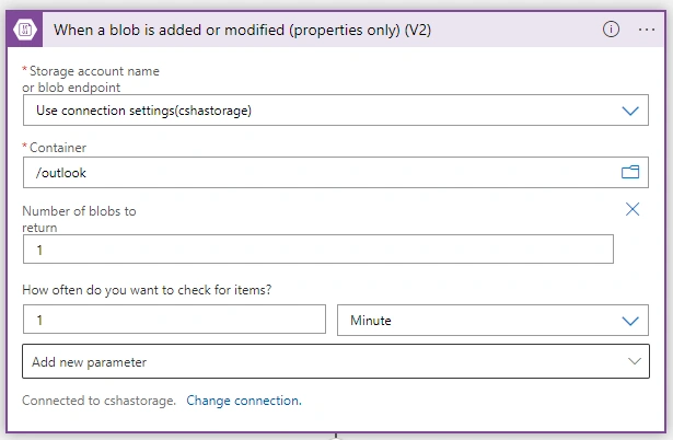 Use connection settings