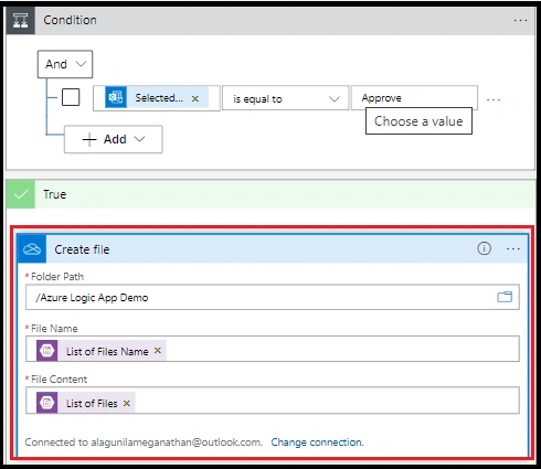 Folder path, file name, file content