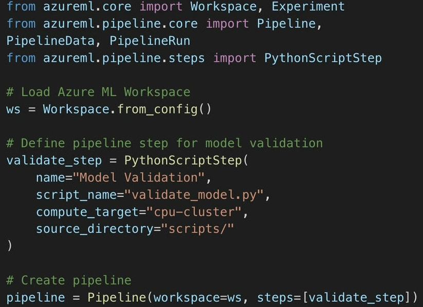 Azure ML Pipeline