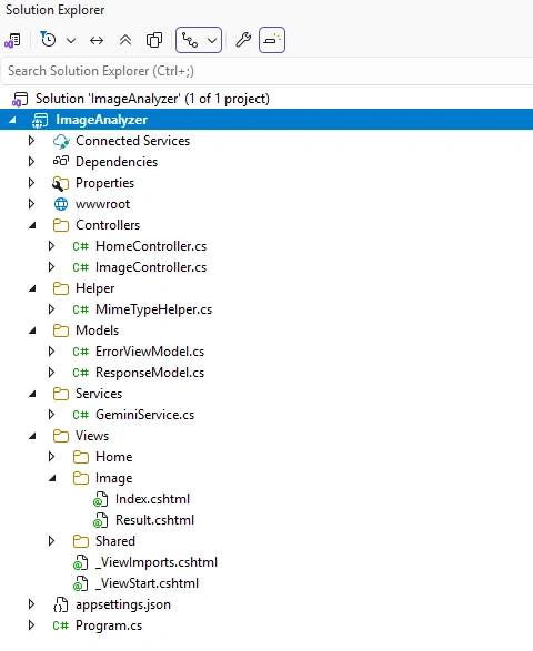project structure