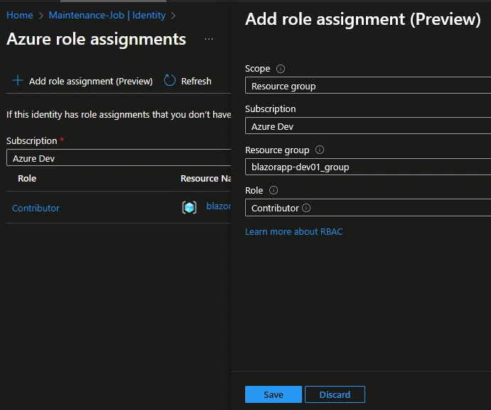 Role Assignment