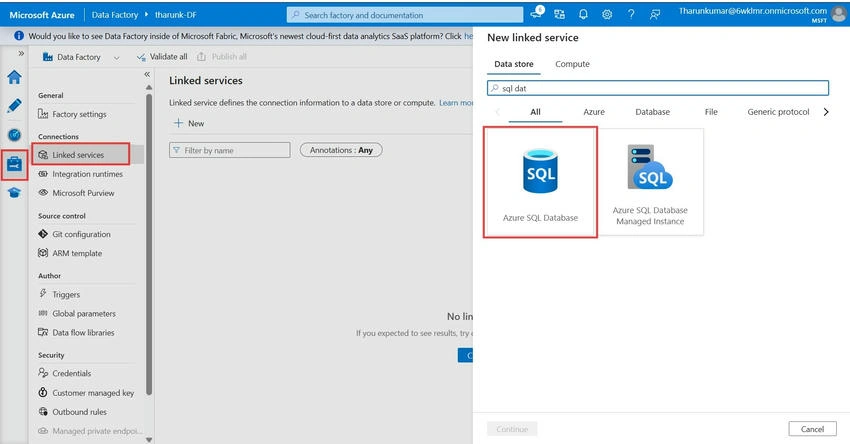 Azure AD service