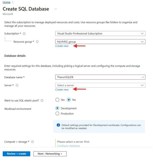 Database Name