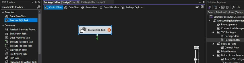 Execute SQL Task