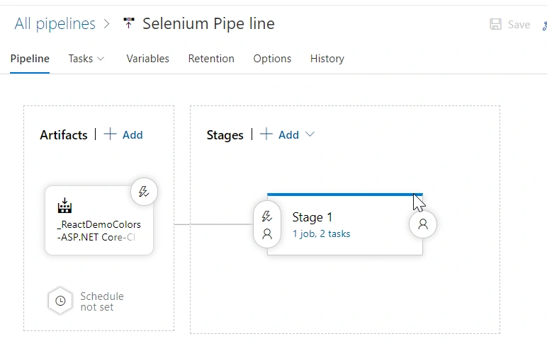 Automation test with Selenium, .NET and Azure DevOps