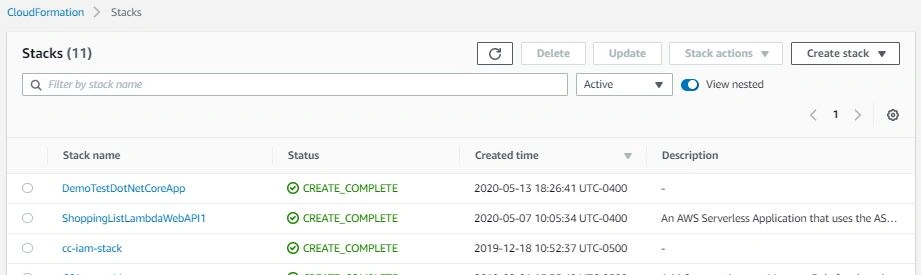AWS Cloudformation