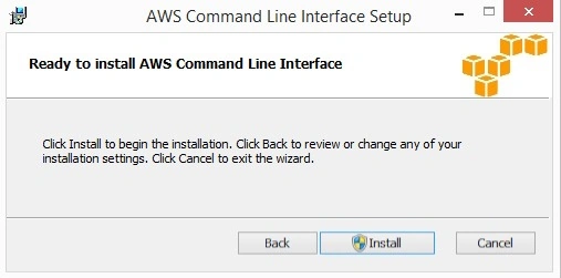 Install button