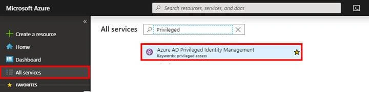 Azure Active Directory (Azure AD) Privileged Identity Management (PIM)