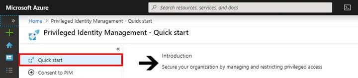 Azure Active Directory (Azure AD) Privileged Identity Management (PIM)