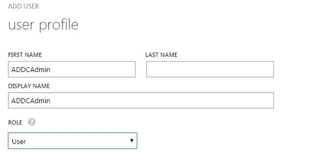 add user