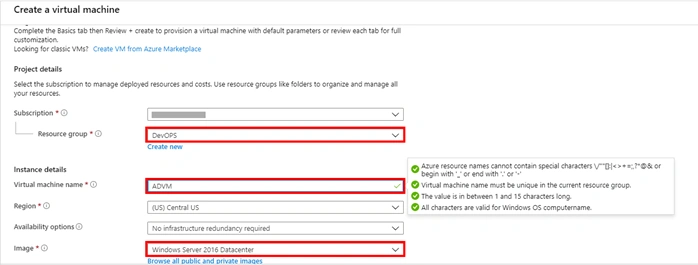 Azure Active Directory Domain Services Managed To The Azure Windows Server Virtual Machine