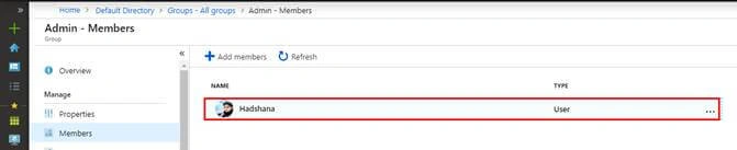 Azure Active Directory User/Group And Azure SQL Database