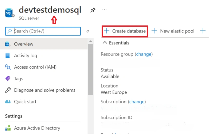 Azure AD Authentication For Azure SQL Server Managed Databases