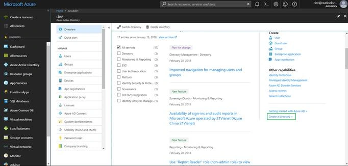 Azure AD Authentication