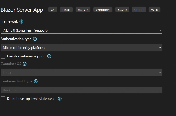 Blazor Server App