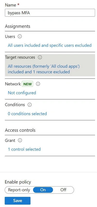 Grant access