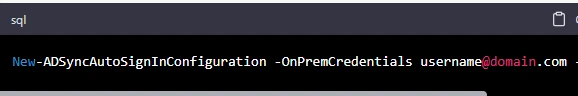 AZURE AD CCONNECT SINGLE SIGN ON