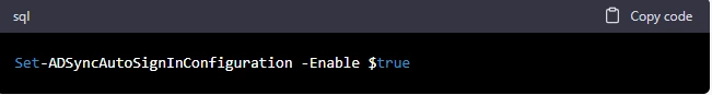 AZURE AD CCONNECT SINGLE SIGN ON