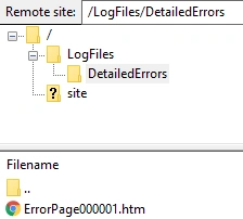 Detailed Errors