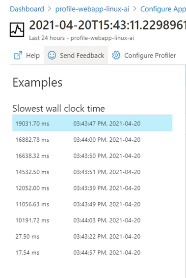 Azure App Service – Profile a .Net Core Application hosted in Azure App Service – Linux