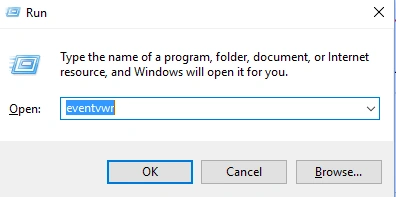 Windows + R