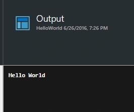 Output