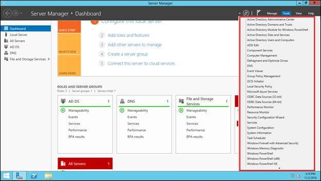 Azure AWS AD Users Sync Up - Installation And Configuration AD In Windows Server