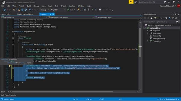 Azure Blob Storage