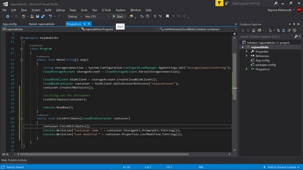 Azure Blob Storage