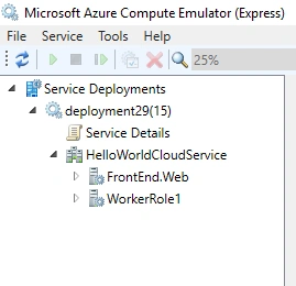 Show Compute Emulator UI