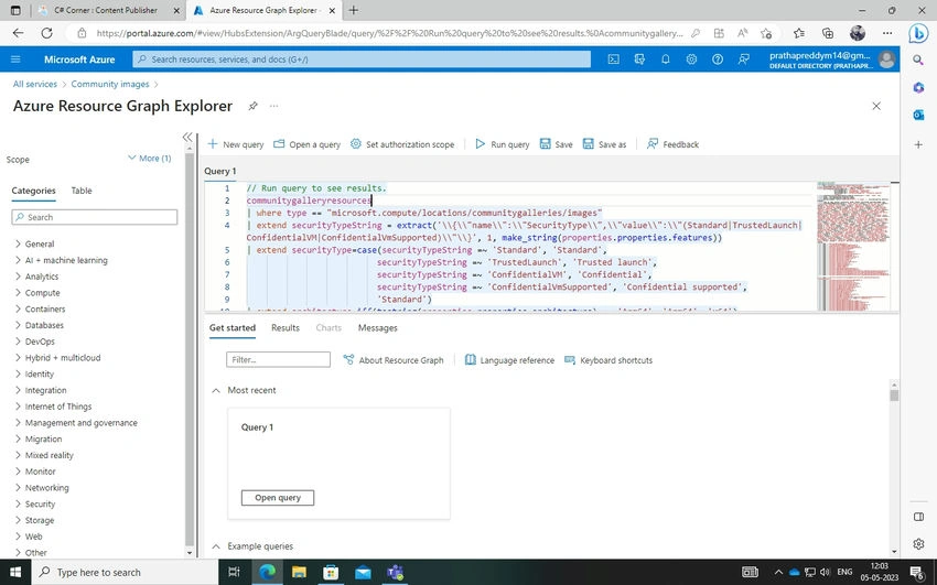 Azure Images