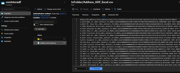 Copy files using ADF pipeline