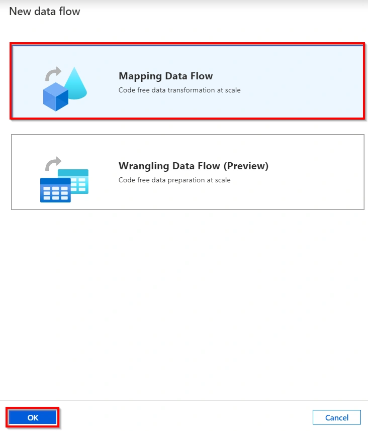 Azure Data Factory – Implement UpSert using Dataflow Alter Row Transformation