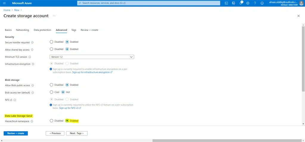 Azure Data Lake Storage Gen2 Reading Avro Files Using .Net Core