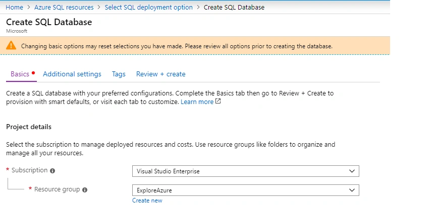 Azure SQL Database In PaaS Model