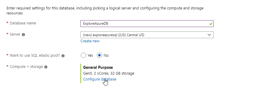 Azure SQL Database In PaaS Model