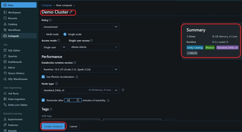Demp Cluster