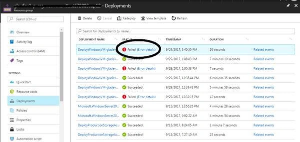 Microsoft Azure services