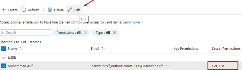Azure Key vault
