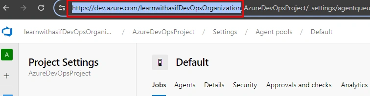 Project settings
