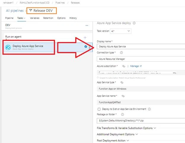 Azure DevOps - CI CD - Build And Release Pipeline - Azure Function